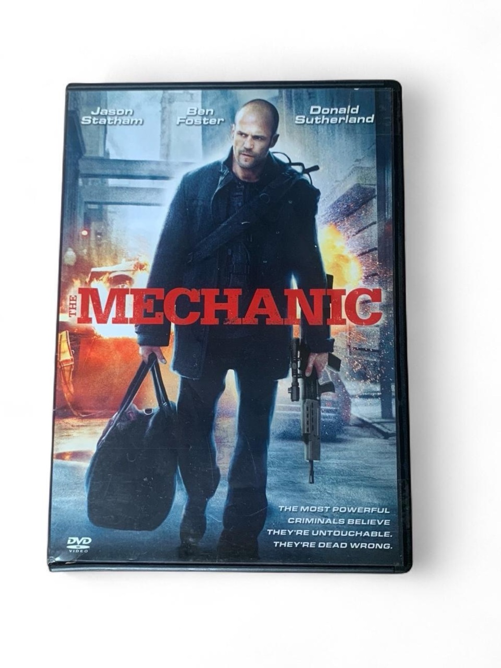 The Mechanic DVD — Action Thriller with Jason Statham